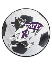 Kansas State Wildcats Soccer Ball Mat by   