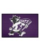 Fan Mats  LLC Kansas State Wildcats Starter Mat Purple