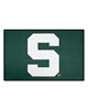 Fan Mats  LLC Michigan State Spartans Starter Mat Green