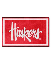 Nebraska Cornhuskers 4x6 Rug by   