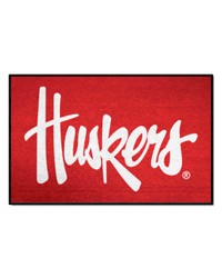 Nebraska Cornhuskers Starter Mat by   