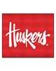 Fan Mats  LLC Nebraska Cornhuskers Tailgater Mat Red