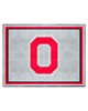 Fan Mats  LLC Ohio State Buckeyes 8x10 Rug Gray