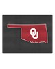 Fan Mats  LLC Oklahoma Sooners All-Star Mat Black