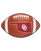 Fan Mats  LLC Oklahoma Sooners Football Mat Brown