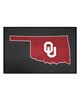 Fan Mats  LLC Oklahoma Sooners Starter Mat Black