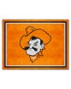 Fan Mats  LLC Oklahoma State Cowboys 8x10 Rug Orange