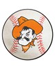 Fan Mats  LLC Oklahoma State Cowboys Baseball Mat White