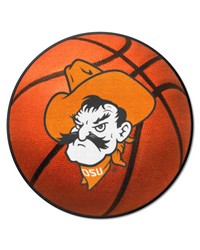 Oklahoma State Cowboys Basketball Mat by   