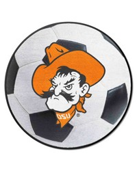 Oklahoma State Cowboys Soccer Ball Mat by   