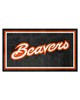 Fan Mats  LLC Oregon State Beavers 3x5 Rug Black