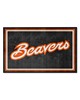 Fan Mats  LLC Oregon State Beavers 4x6 Rug Black