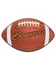 Fan Mats  LLC Oregon State Beavers Football Mat Brown