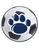 Fan Mats  LLC Penn State Nittany Lions Soccer Ball Mat White