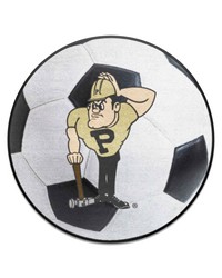 Purdue Boilermakers Soccer Ball Mat by   