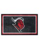 Fan Mats  LLC Rutgers Scarlett Knights 3x5 Rug Black