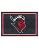 Fan Mats  LLC Rutgers Scarlett Knights 5x8 Rug Black