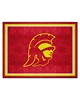 Fan Mats  LLC Southern California Trojans 8x10 Rug Red