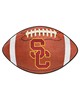 Fan Mats  LLC Southern California Trojans Football Mat Brown