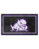 Fan Mats  LLC TCU Horned Frogs 3x5 Rug Black