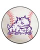 Fan Mats  LLC TCU Horned Frogs Baseball Mat White