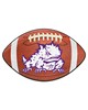 Fan Mats  LLC TCU Horned Frogs Football Mat Brown