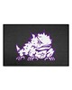 Fan Mats  LLC TCU Horned Frogs Starter Mat Black