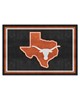 Fan Mats  LLC Texas Longhorns 5x8 Rug Black