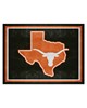 Fan Mats  LLC Texas Longhorns 8x10 Rug Black