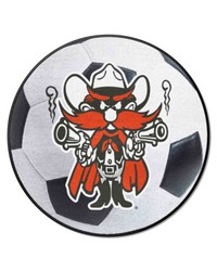 Texas Tech Red Raiders Soccer Ball Mat by   