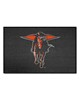 Fan Mats  LLC Texas Tech Red Raiders Starter Mat Black