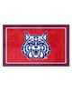 Fan Mats  LLC Arizona Wildcats 4x6 Rug Red