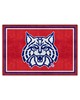 Fan Mats  LLC Arizona Wildcats 5x8 Rug Red