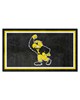 Fan Mats  LLC Iowa Hawkeyes 3x5 Rug Black