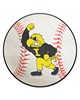 Fan Mats  LLC Iowa Hawkeyes Baseball Mat White