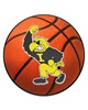 Fan Mats  LLC Iowa Hawkeyes Basketball Mat Orange