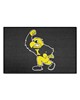 Fan Mats  LLC Iowa Hawkeyes Starter Mat Black