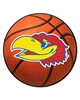 Fan Mats  LLC Kansas Jayhawks Basketball Mat Orange