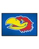 Fan Mats  LLC Kansas Jayhawks Starter Mat Blue