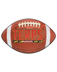 Maryland Terrapins Football Mat by   