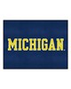 Fan Mats  LLC Michigan Wolverines All-Star Mat Blue