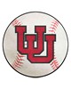 Fan Mats  LLC Utah Utes Baseball Mat White