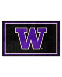 Washington Huskies 4x6 Rug by   