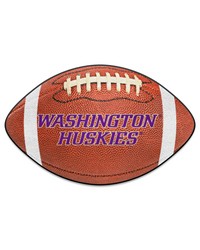 Washington Huskies Football Mat by   