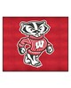 Fan Mats  LLC Wisconsin Badgers Tailgater Mat Red