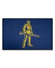 Fan Mats  LLC West Virginia Mountaineers Football Mat Brown