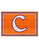 Fan Mats  LLC Clemson Tigers 5x8 Rug Orange