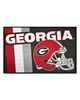 Fan Mats  LLC Georgia Bulldogs Starter Mat Uniform Black