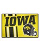 Fan Mats  LLC Iowa Hawkeyes Starter Mat Black