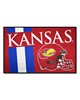 Fan Mats  LLC Kansas Jayhawks Starter Mat Uniform Red